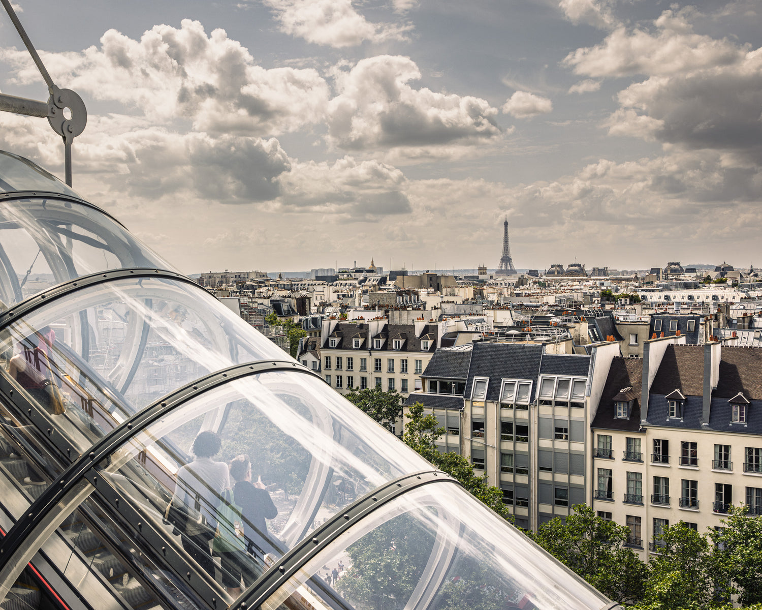 The Breathtaking Paris View from Centre Pompidou