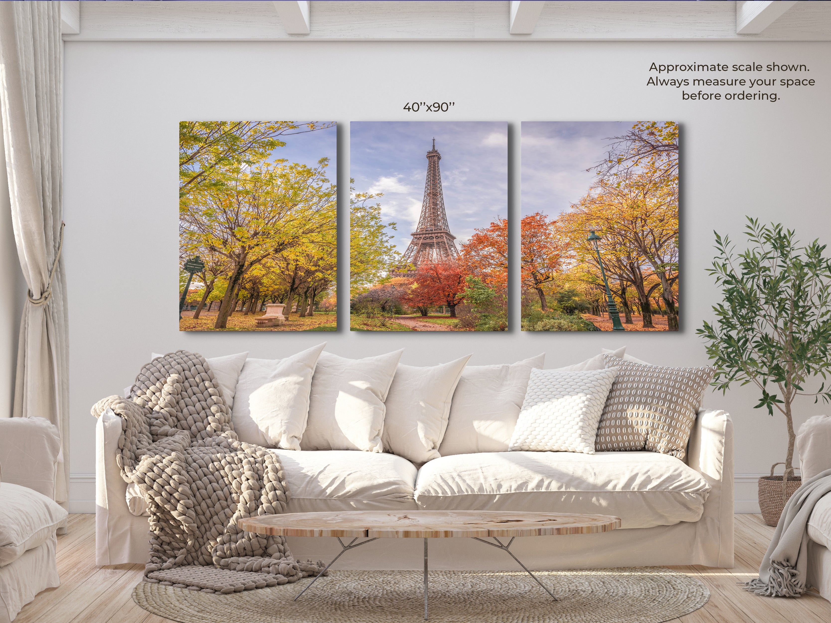 Autumn at the Eiffel Tower