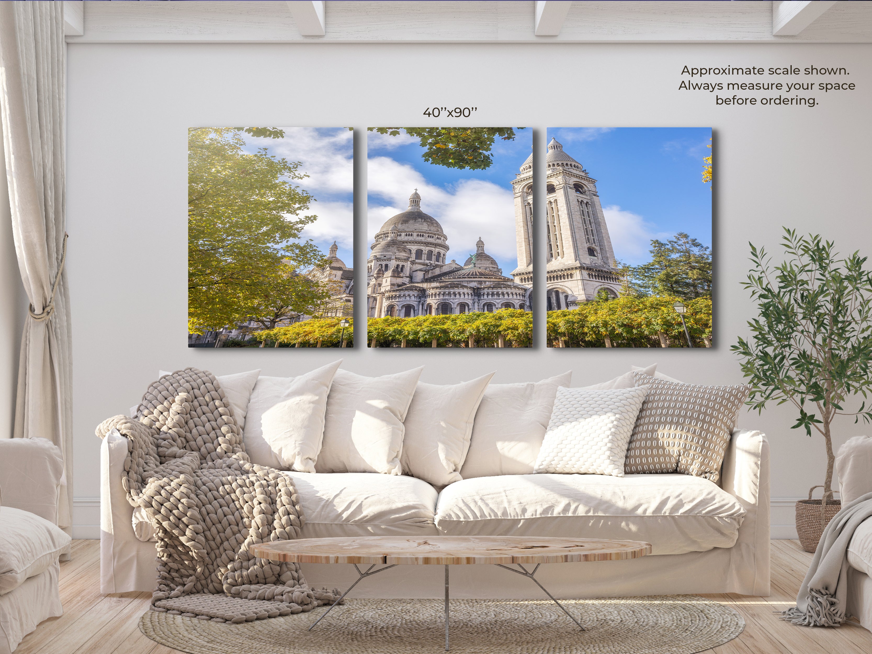 Sacre Coeur From the Quiet Side