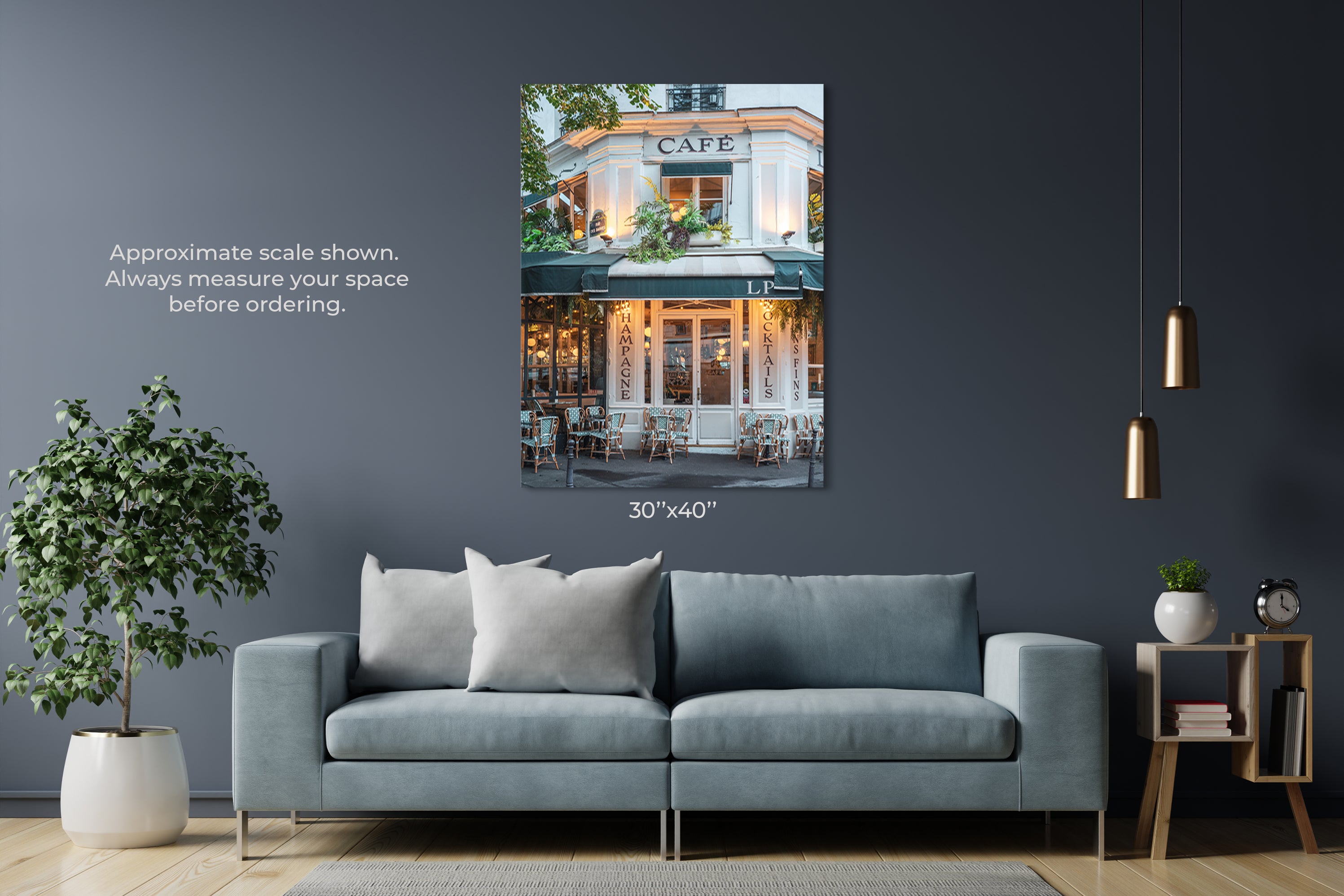 Morning Café in the Marais