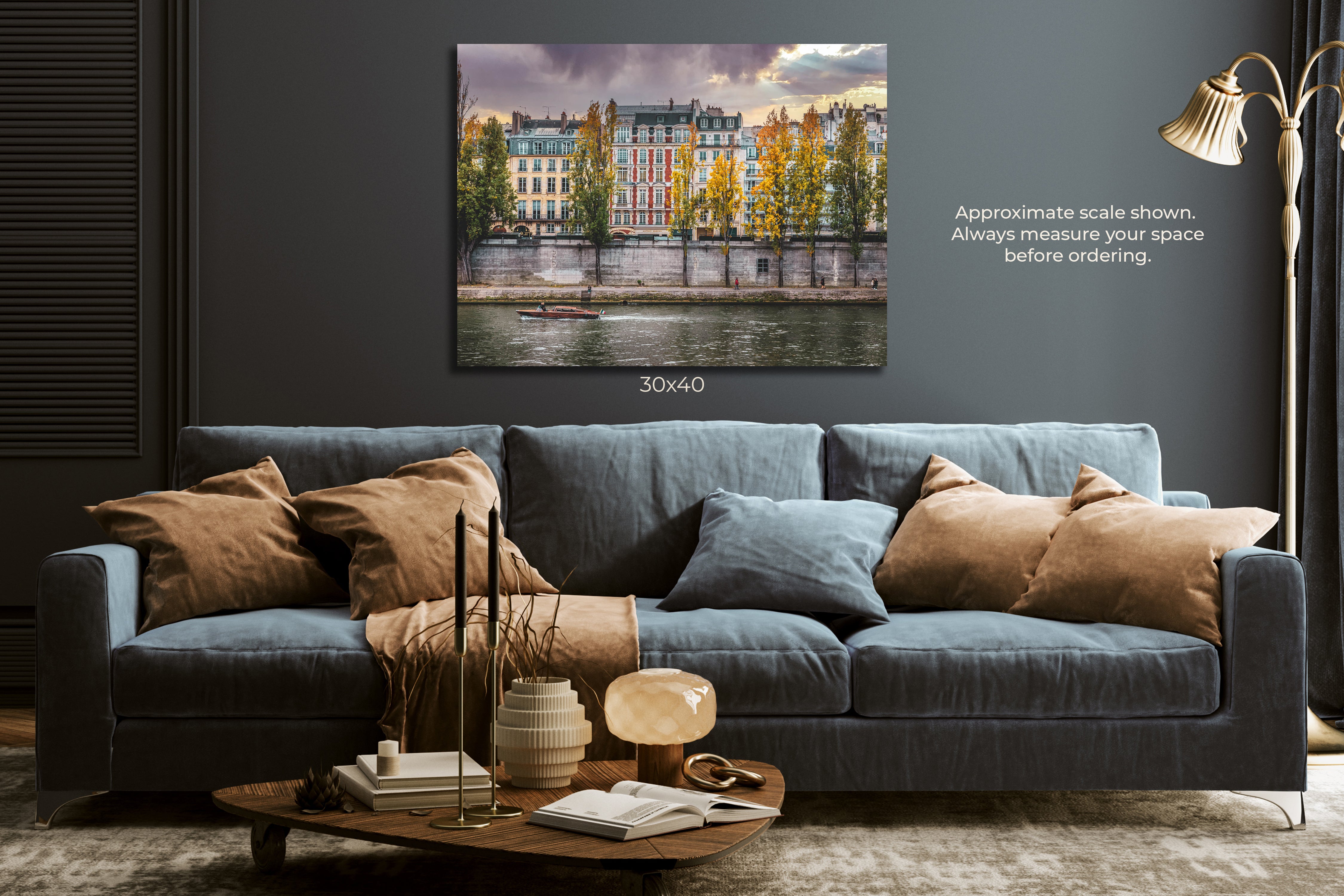 Fall Along the Seine