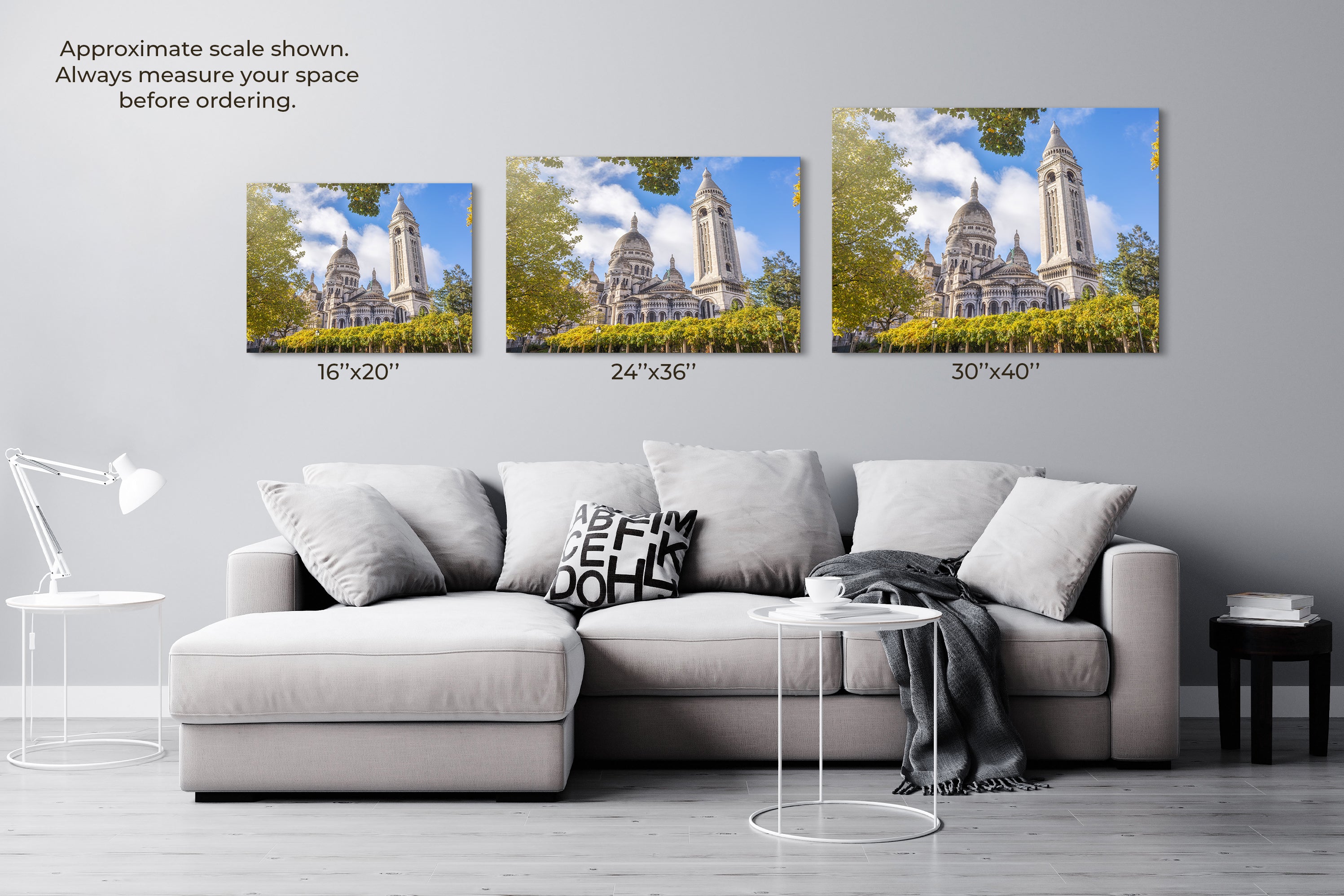 Sacre Coeur From the Quiet Side