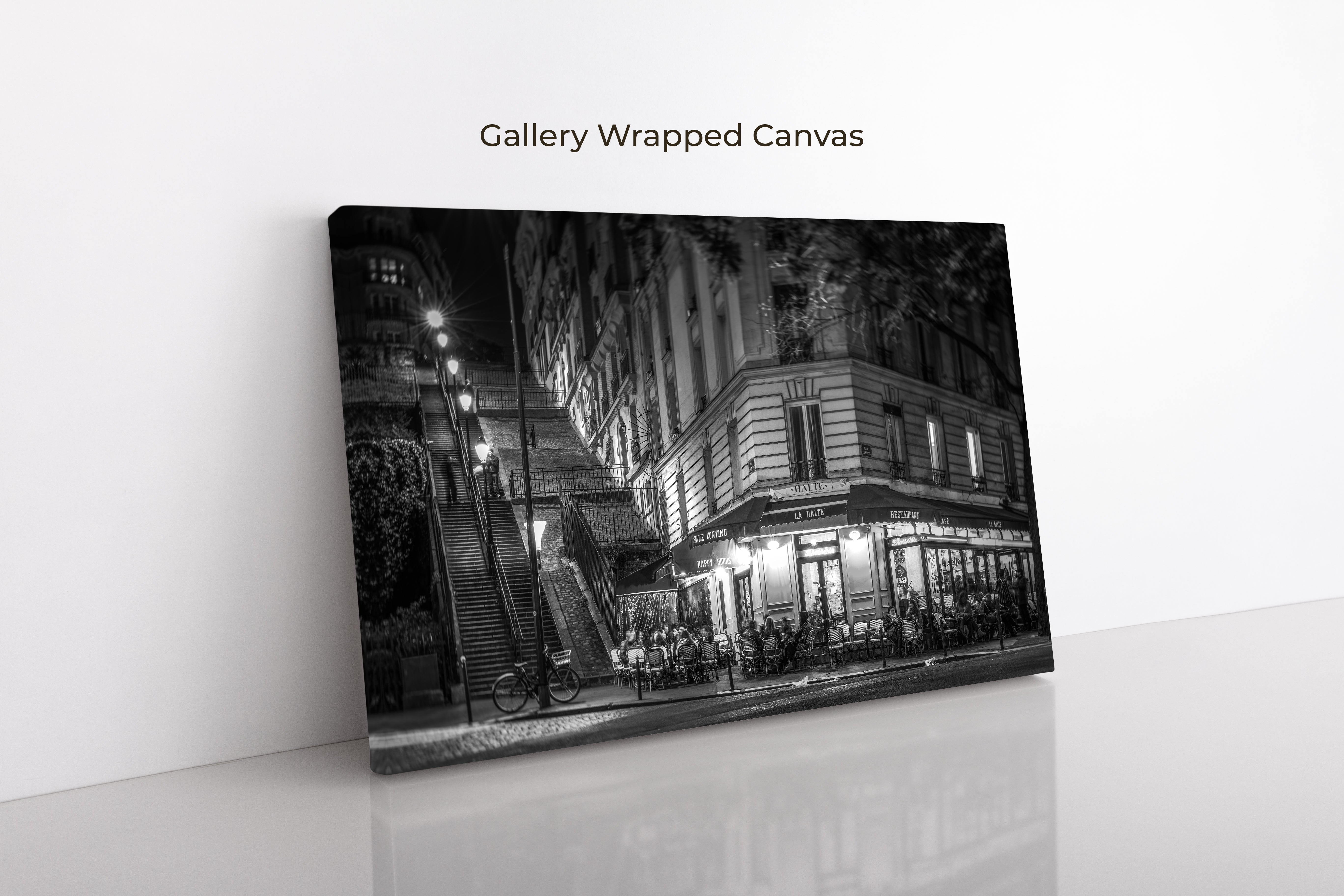 Steps and Cafe Light