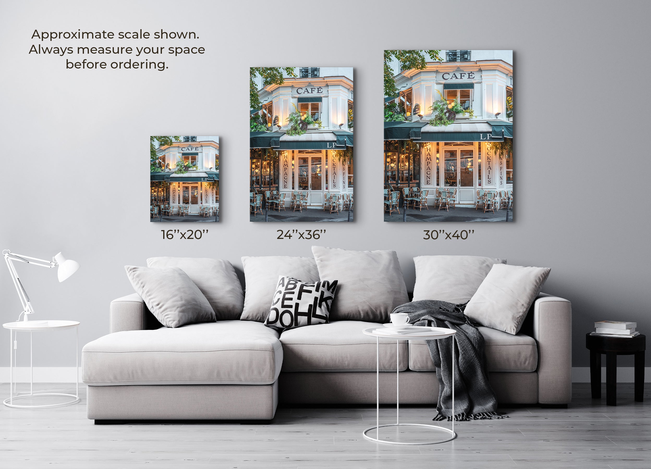 Morning Café in the Marais