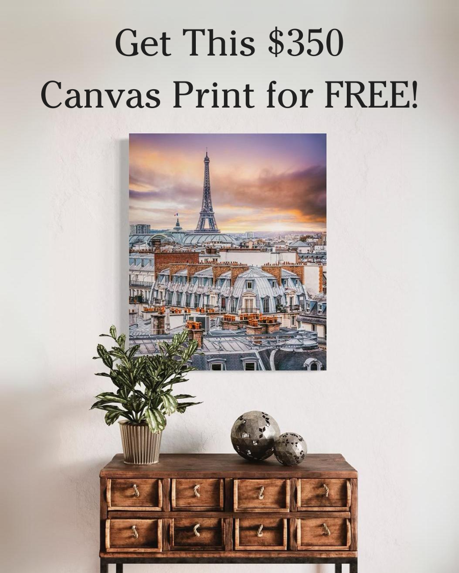 Get This FREE $350 Print When You Sign Up For The Paris VIP Print of The Month Club
