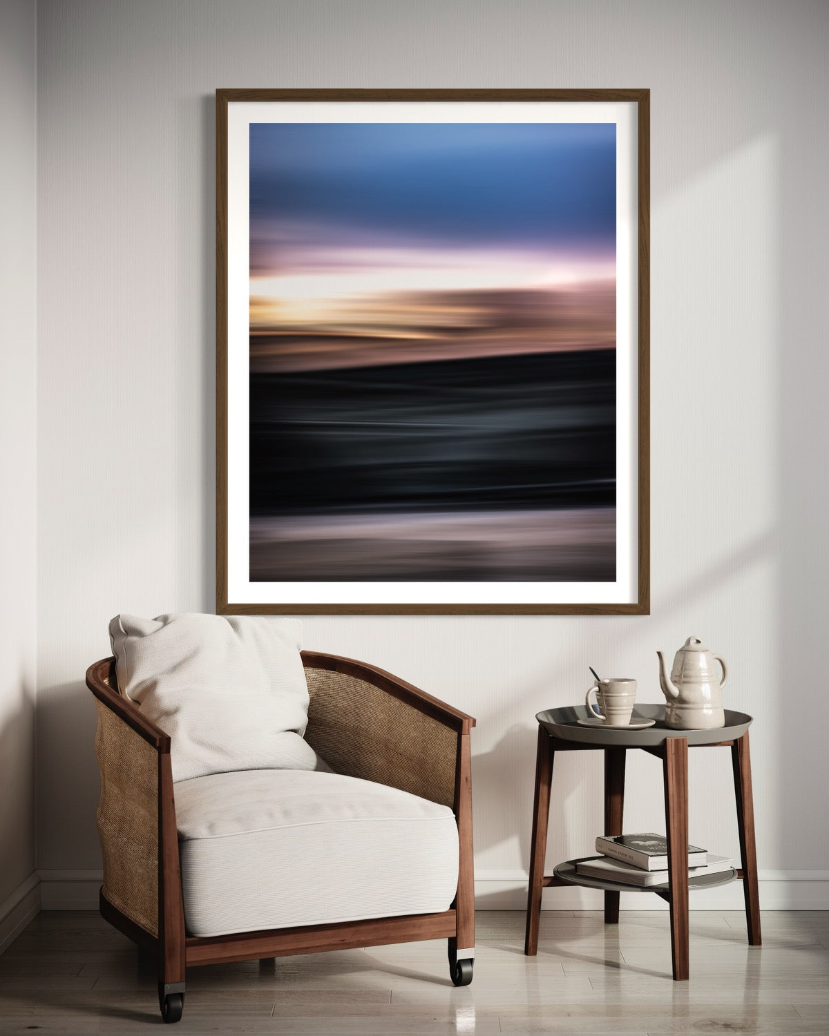 Louvre's Ethereal Dawn