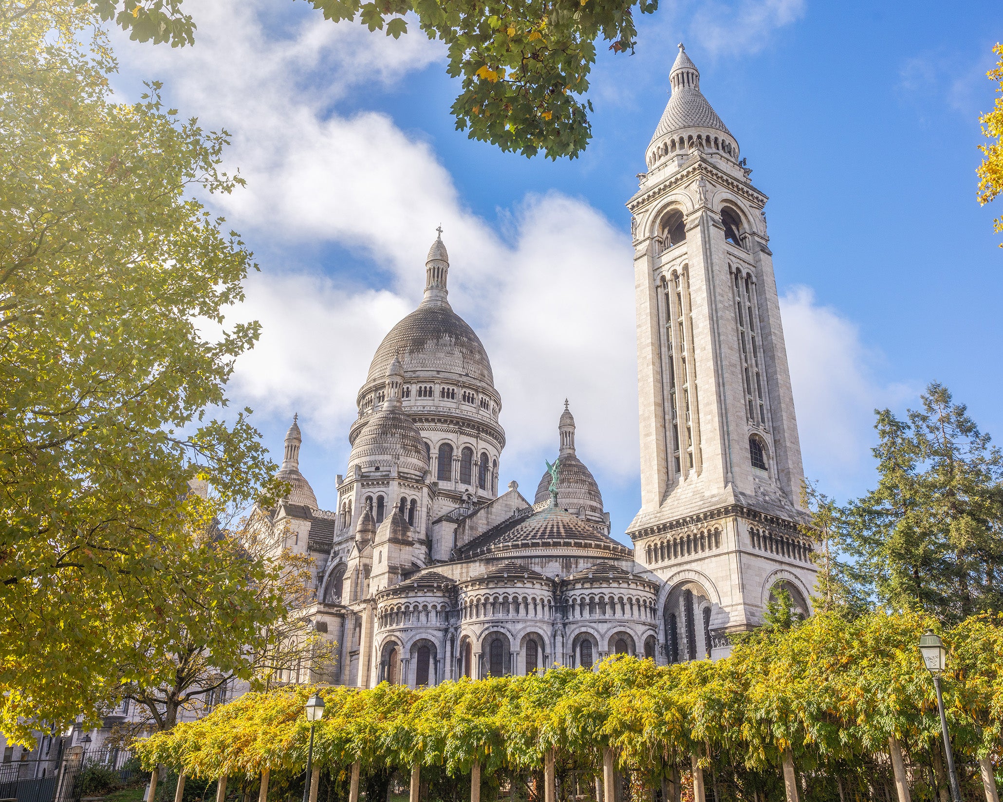 Sacre Coeur From the Quiet Side
