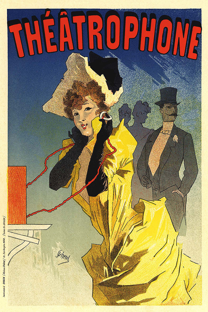 Vintage Poster - Théâtrophone