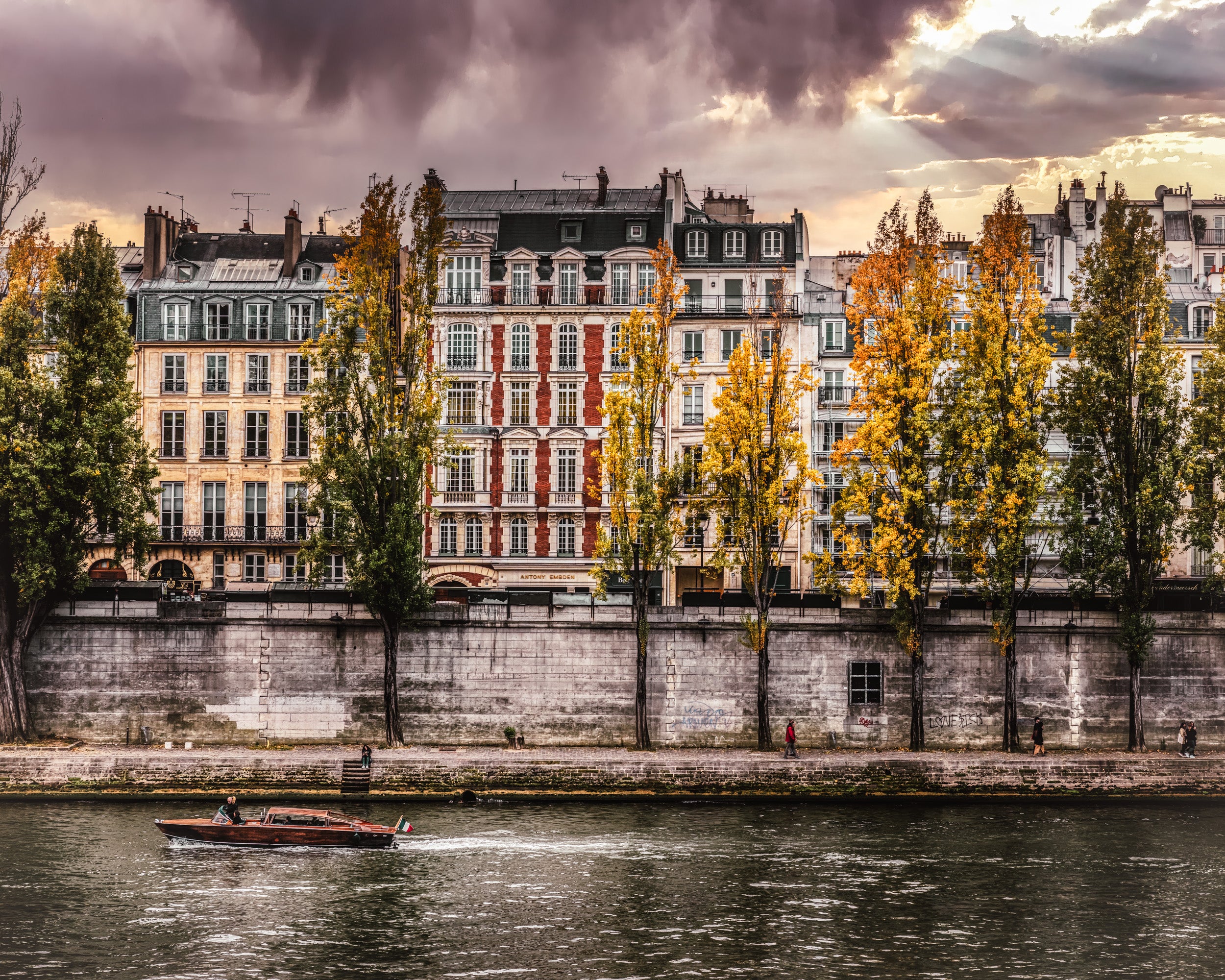 Fall Along the Seine