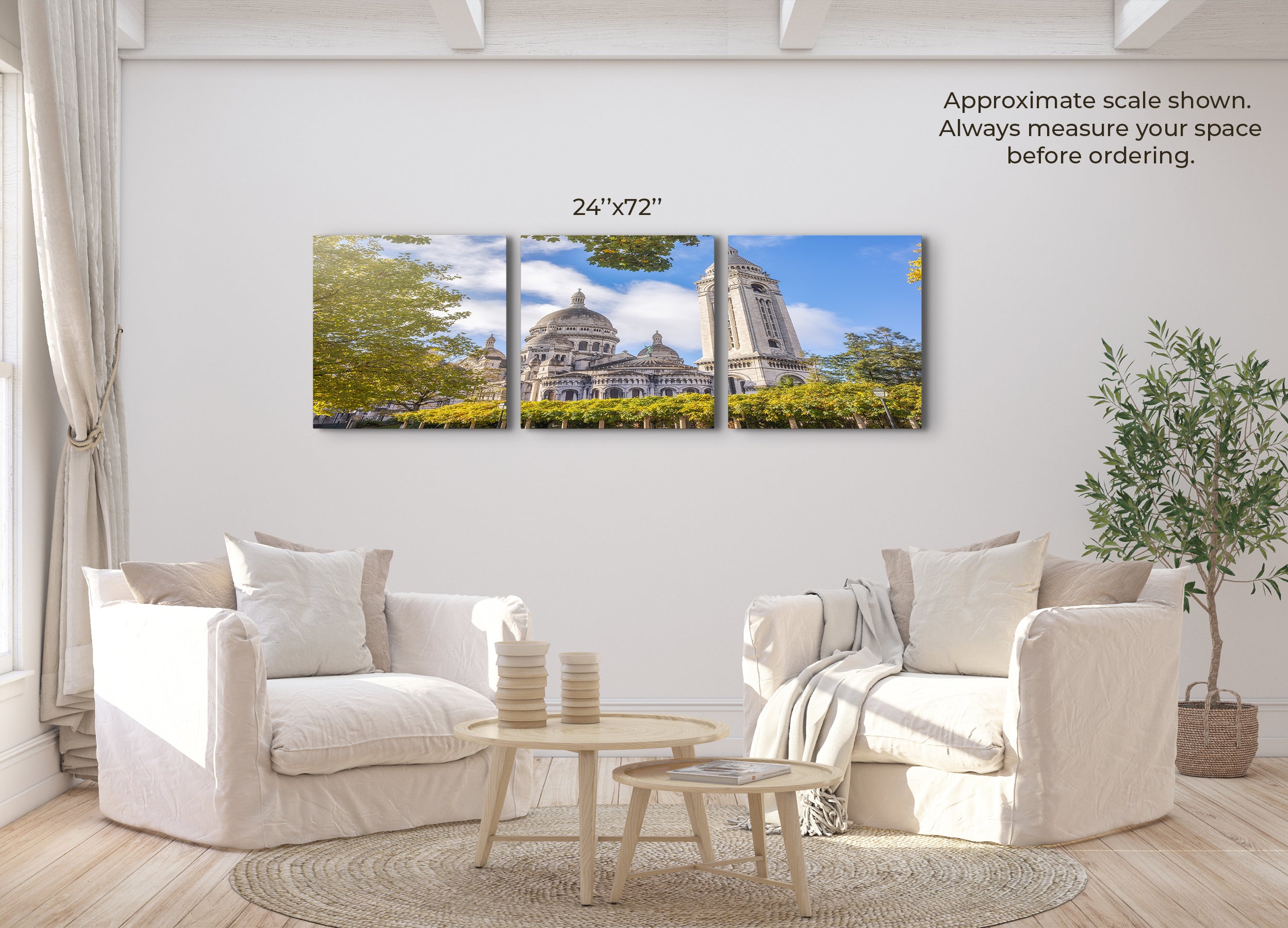 Sacre Coeur From the Quiet Side