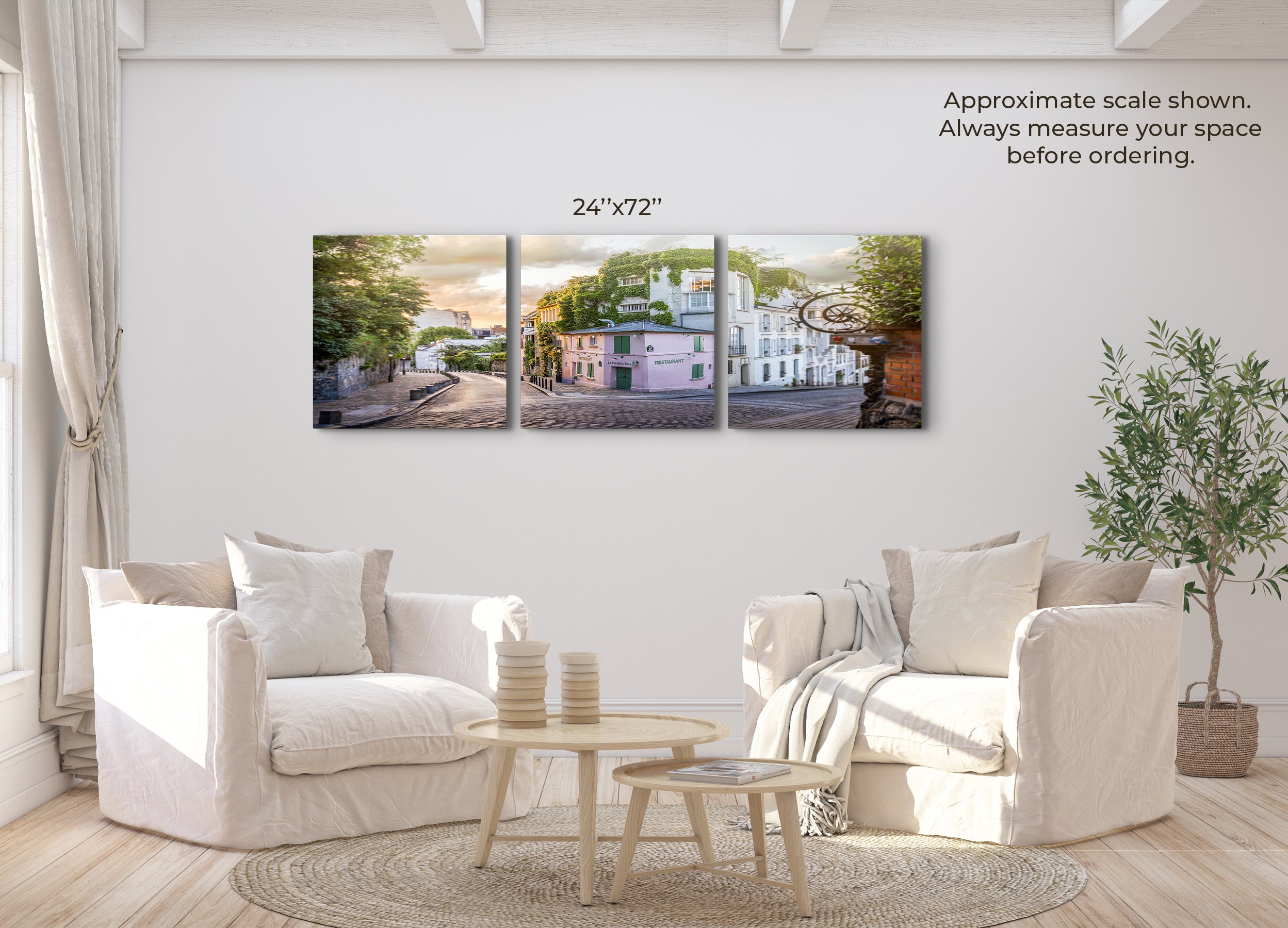 La Maison Rose at Dusk