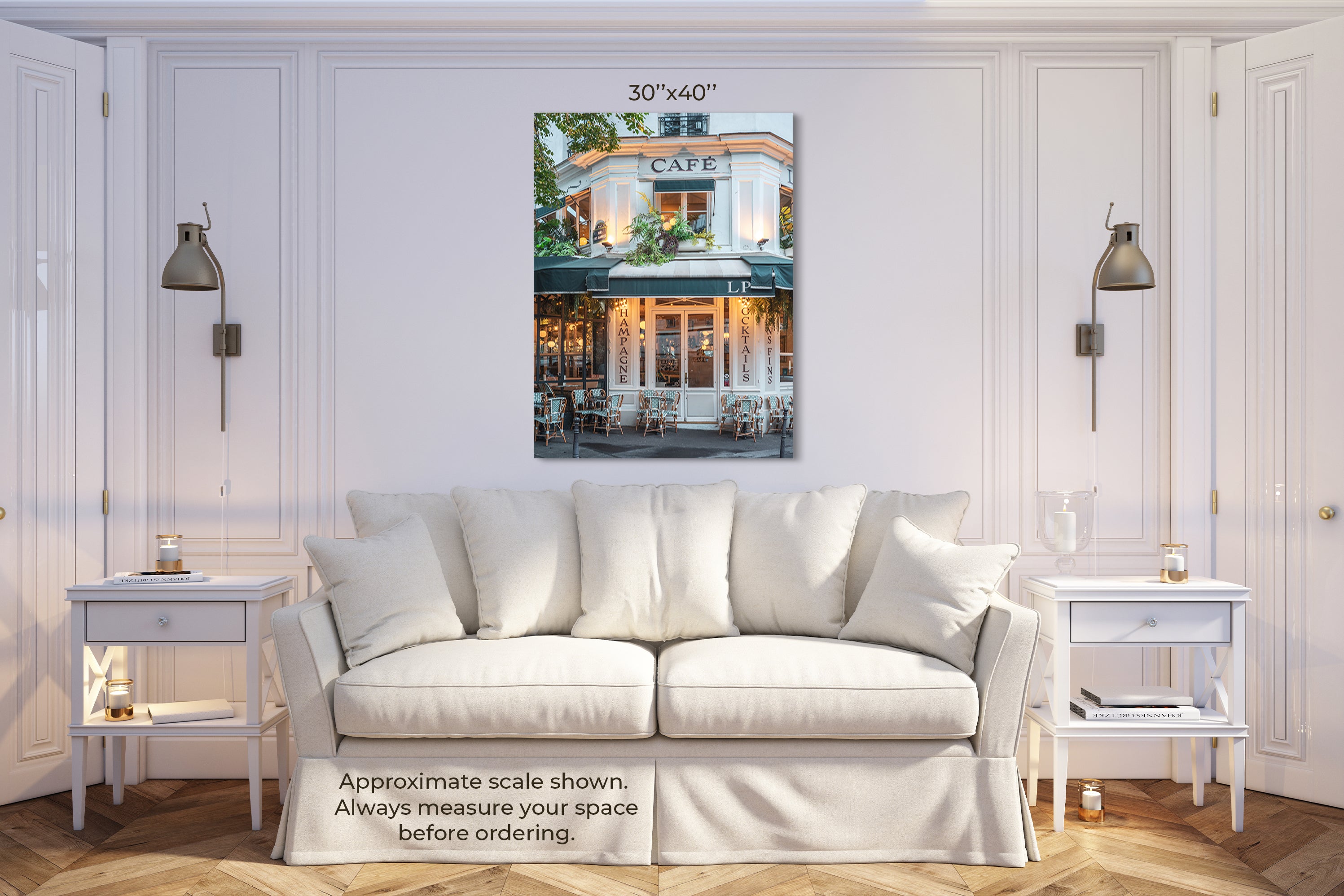 Morning Café in the Marais