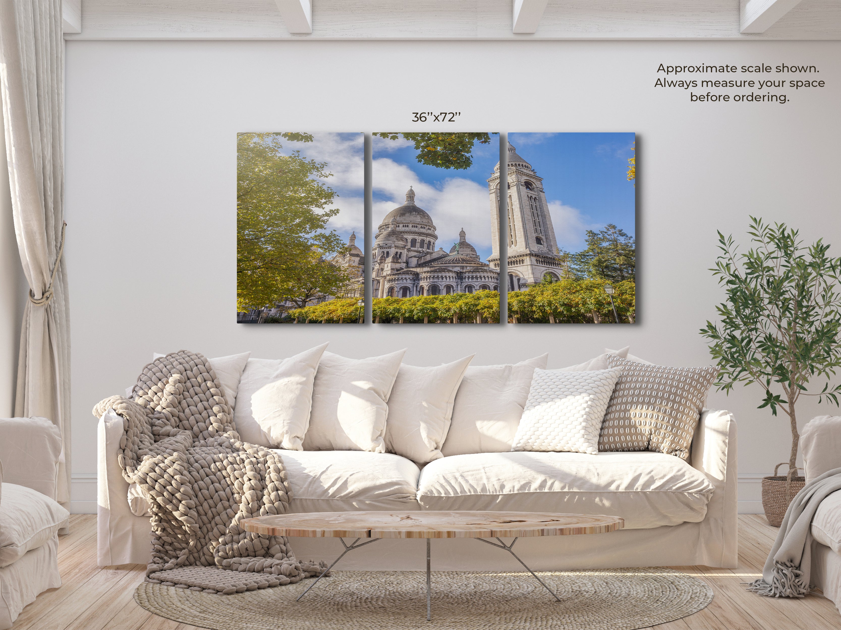 Sacre Coeur From the Quiet Side