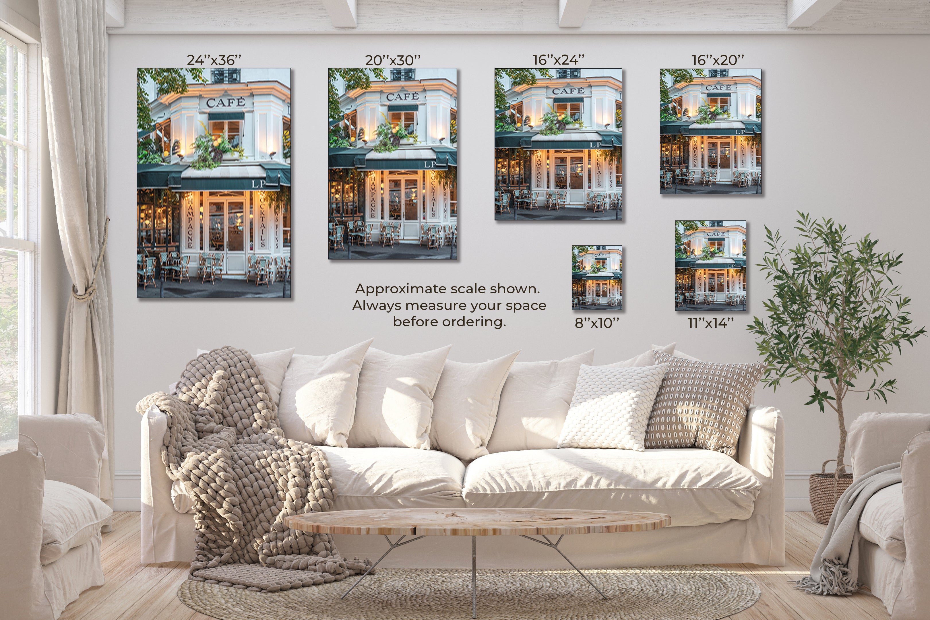 Morning Café in the Marais