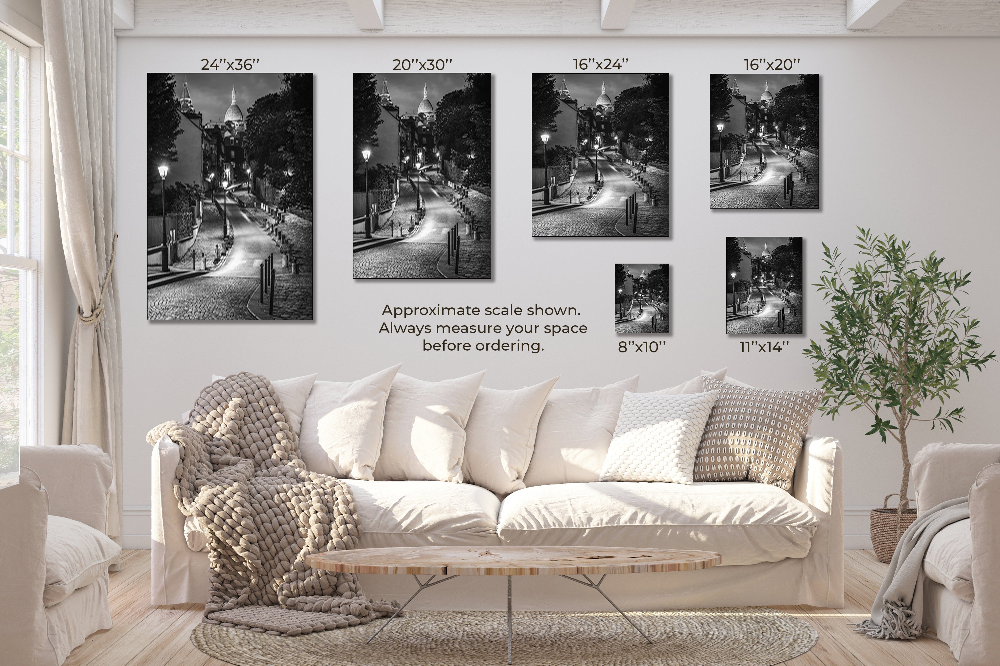 Rue de l’Abreuvoir at Night