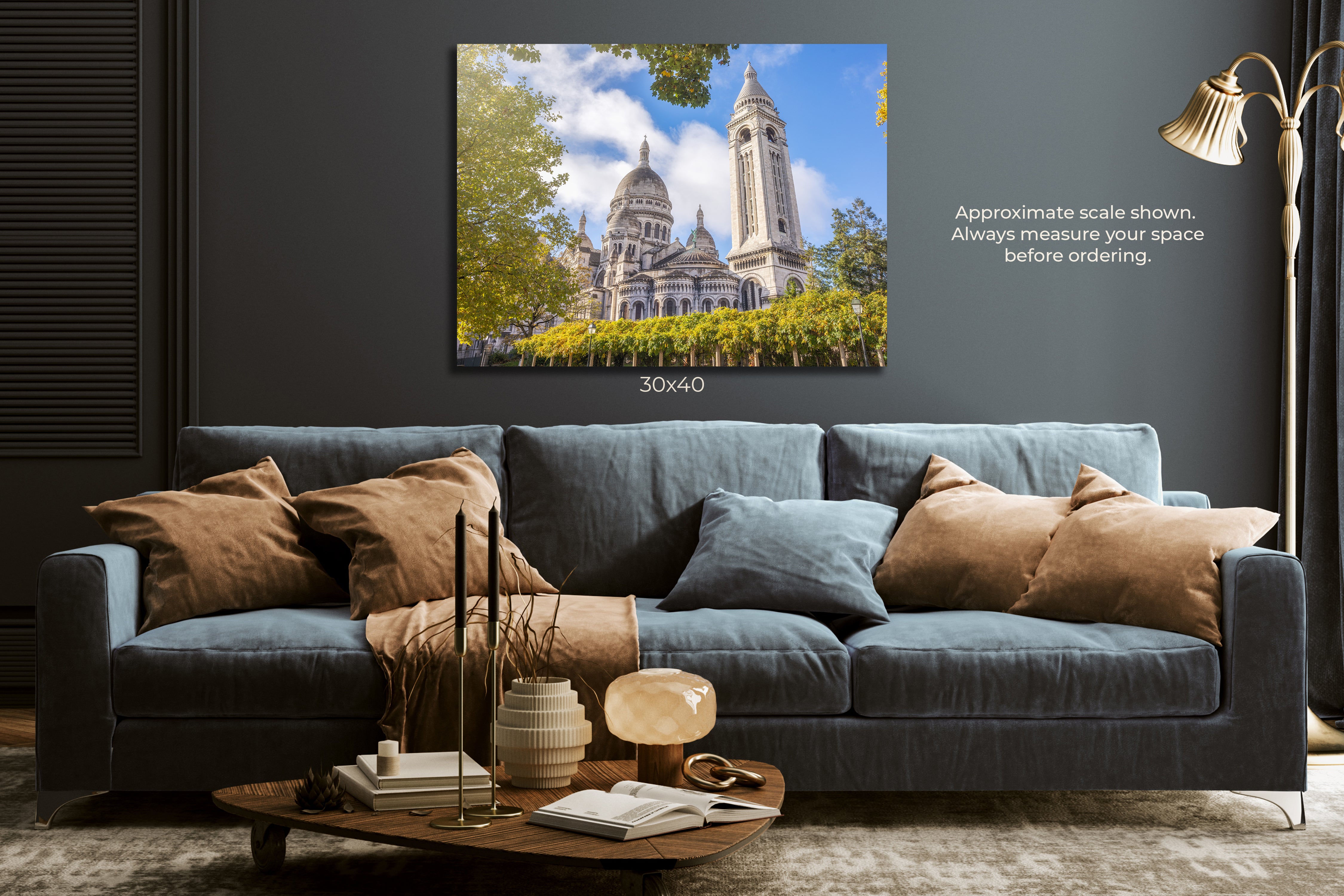 Sacre Coeur From the Quiet Side