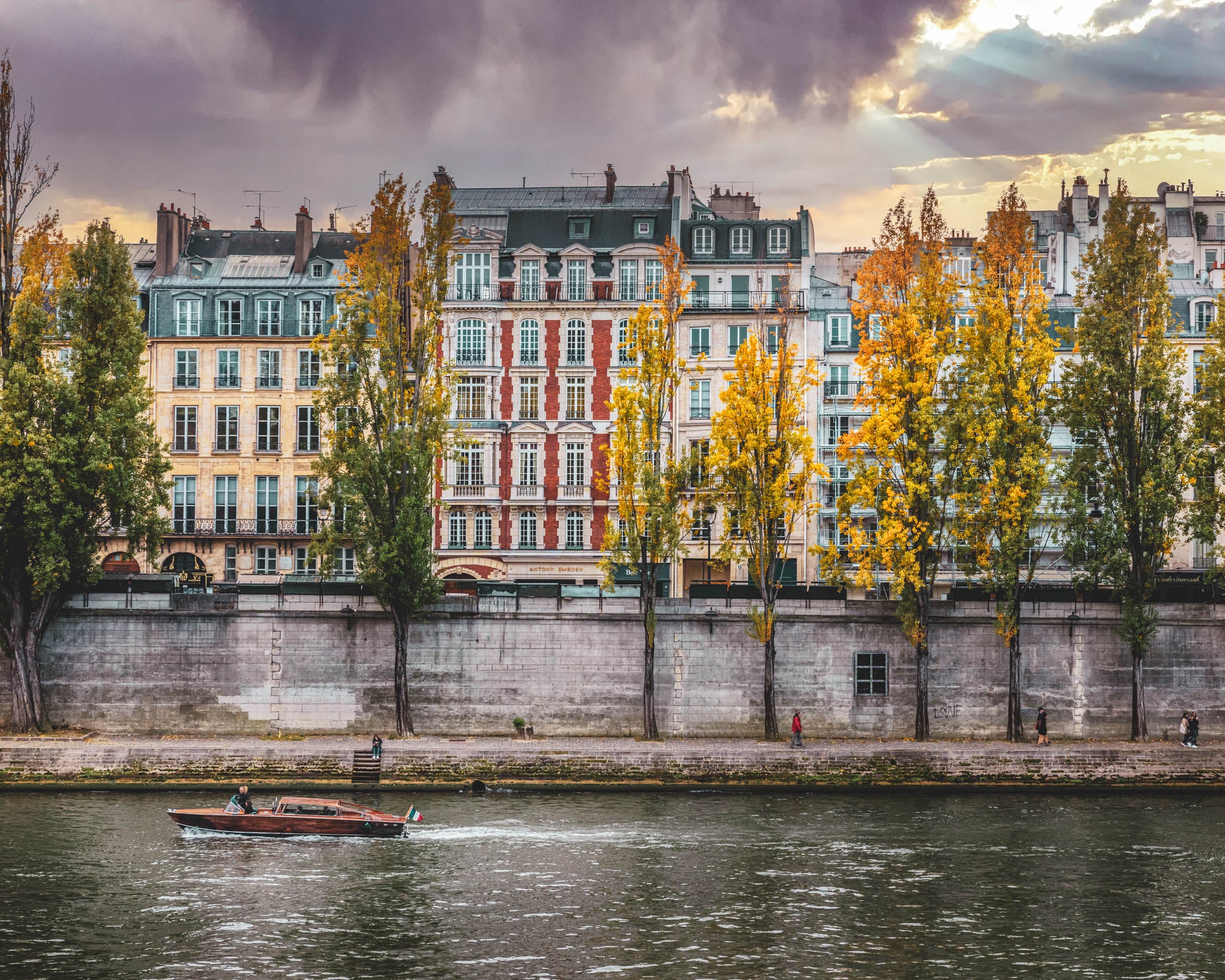 Fall Along the Seine