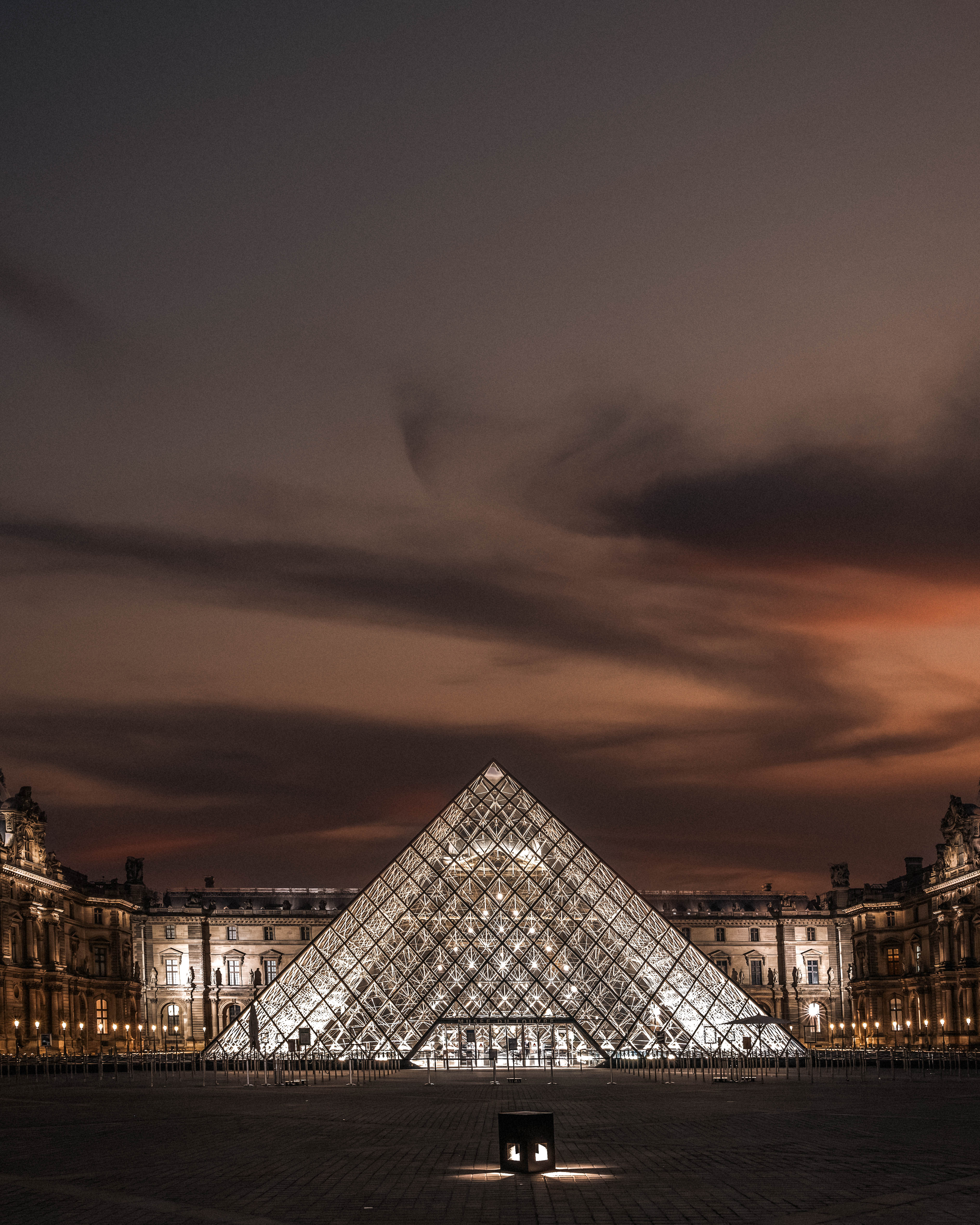 Louvre at Dusk