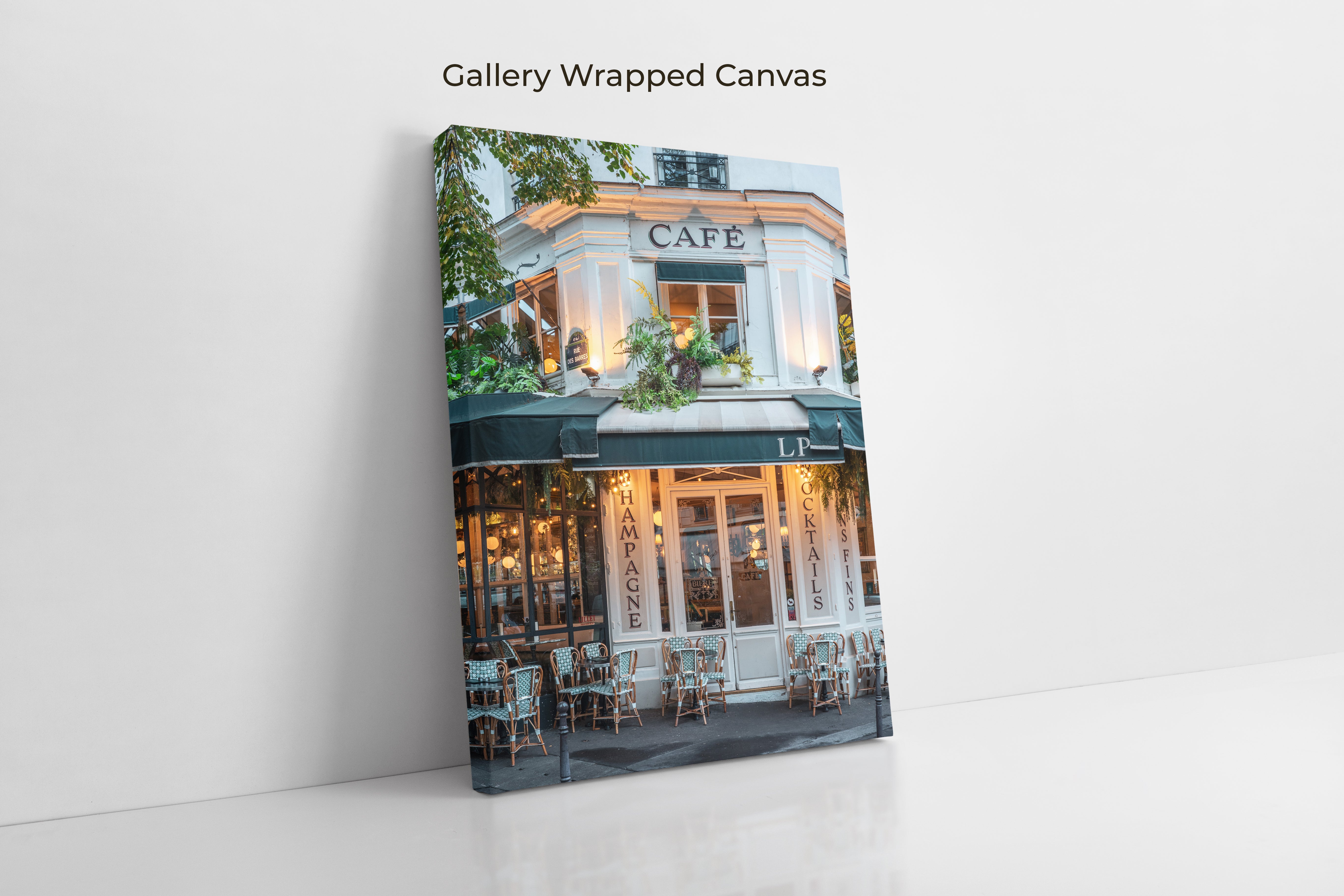 Morning Café in the Marais