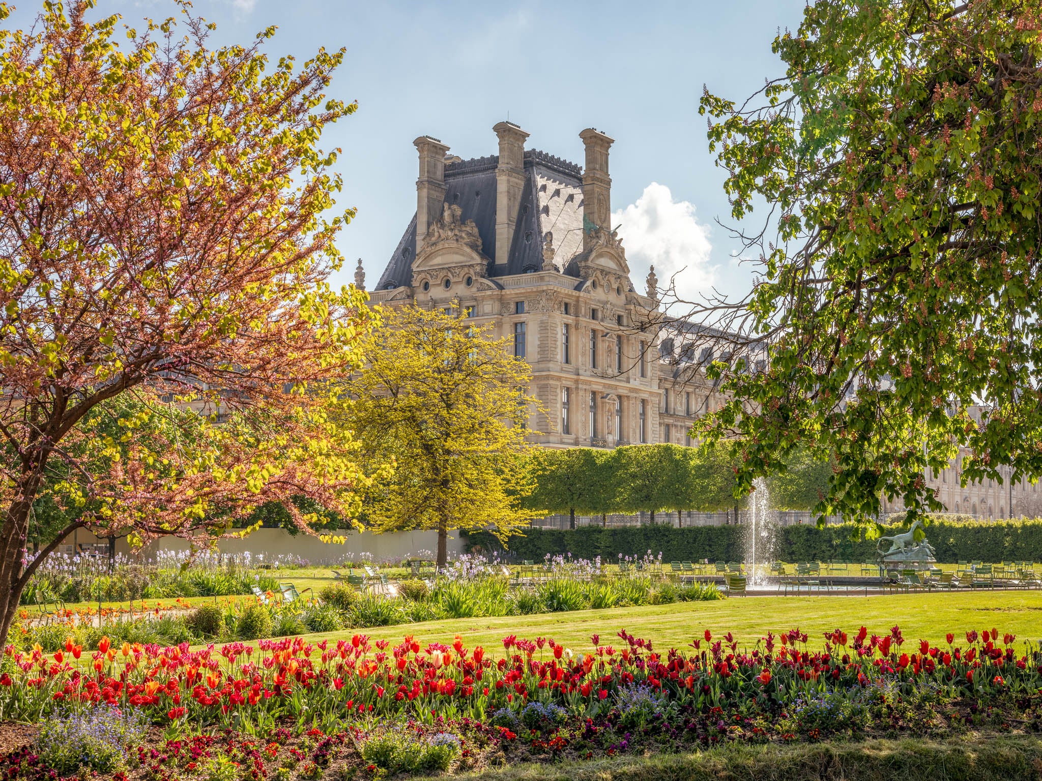 Tuileries’ Embrace of the Louvre