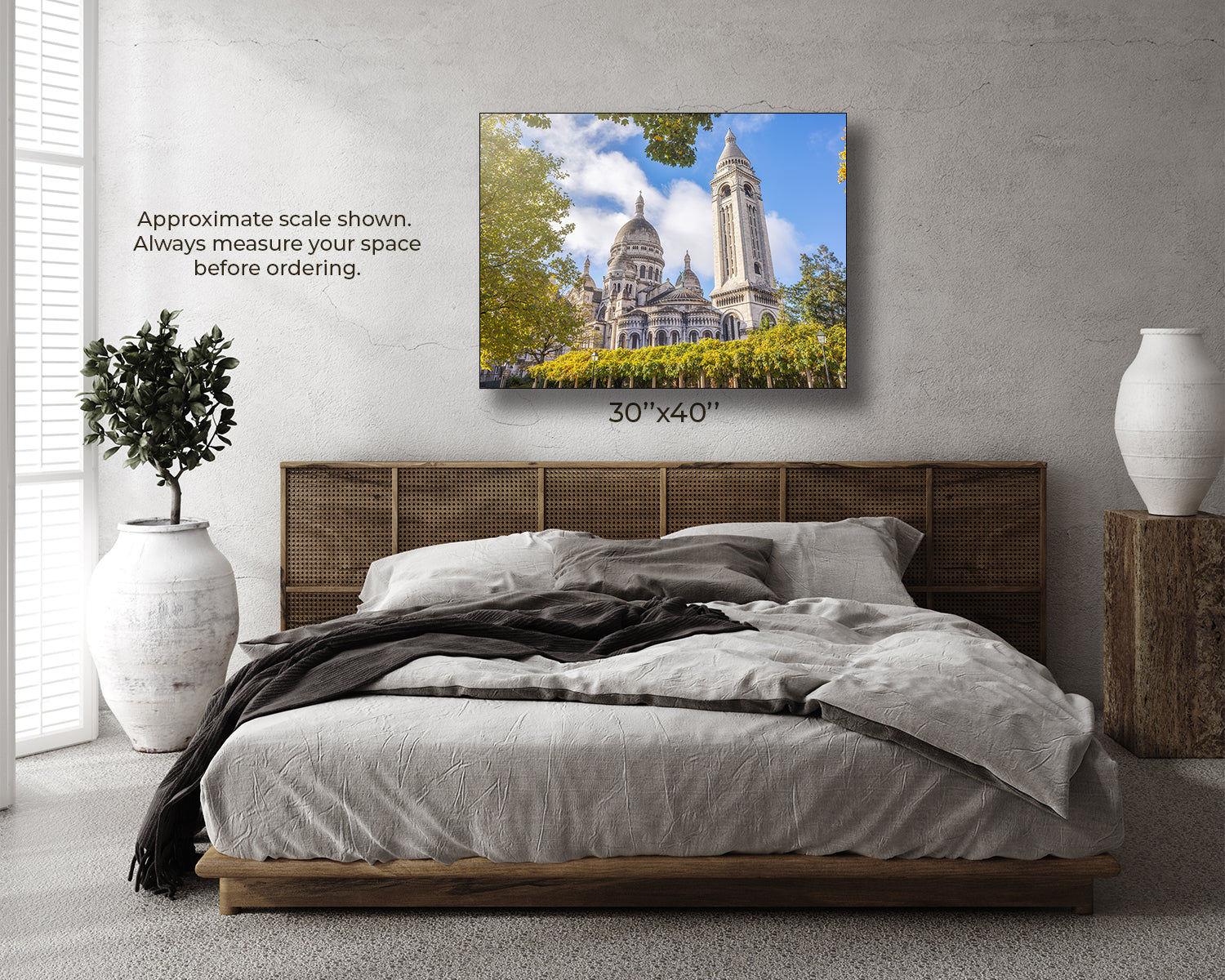 Sacre Coeur From the Quiet Side